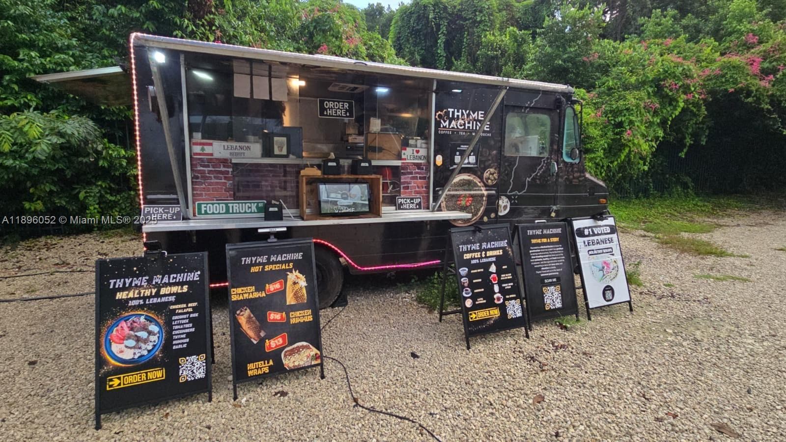 Mediterranean Food Truck For Sale In Miami, Miami FL 33130