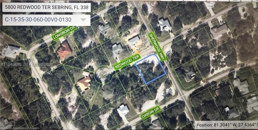 5800 Redwood Ter, Sebring FL 33876
