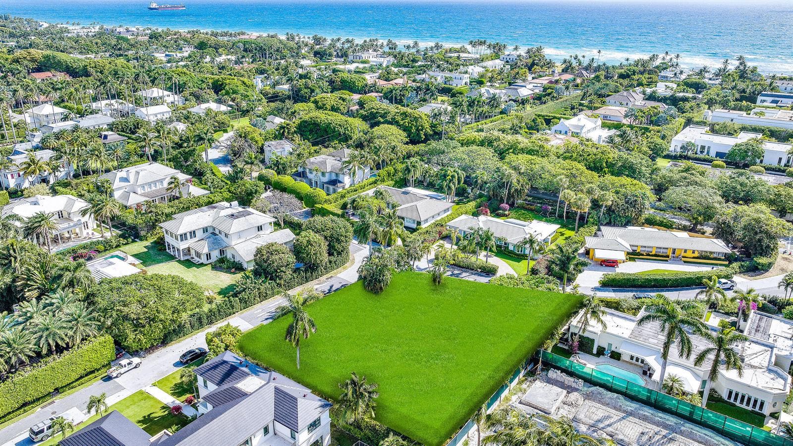 Aerial east