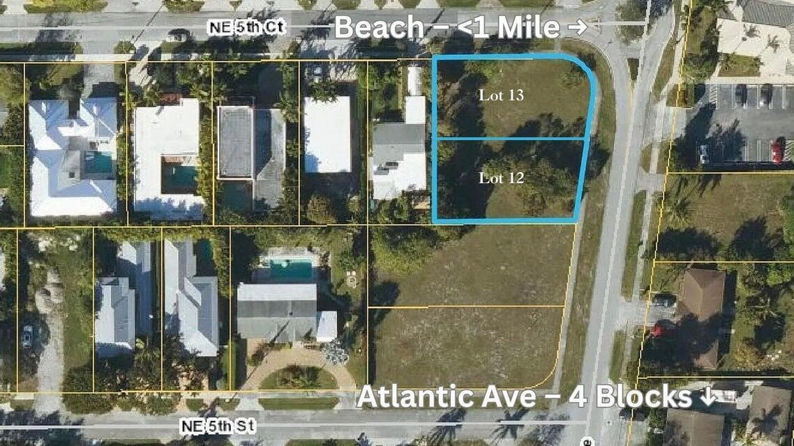 514 (lot 13) NE 3rd Avenue, Delray Beach FL 33444