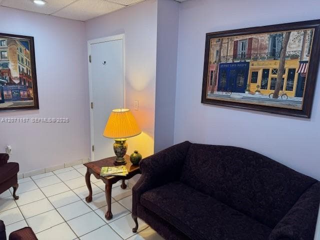 Reception area
