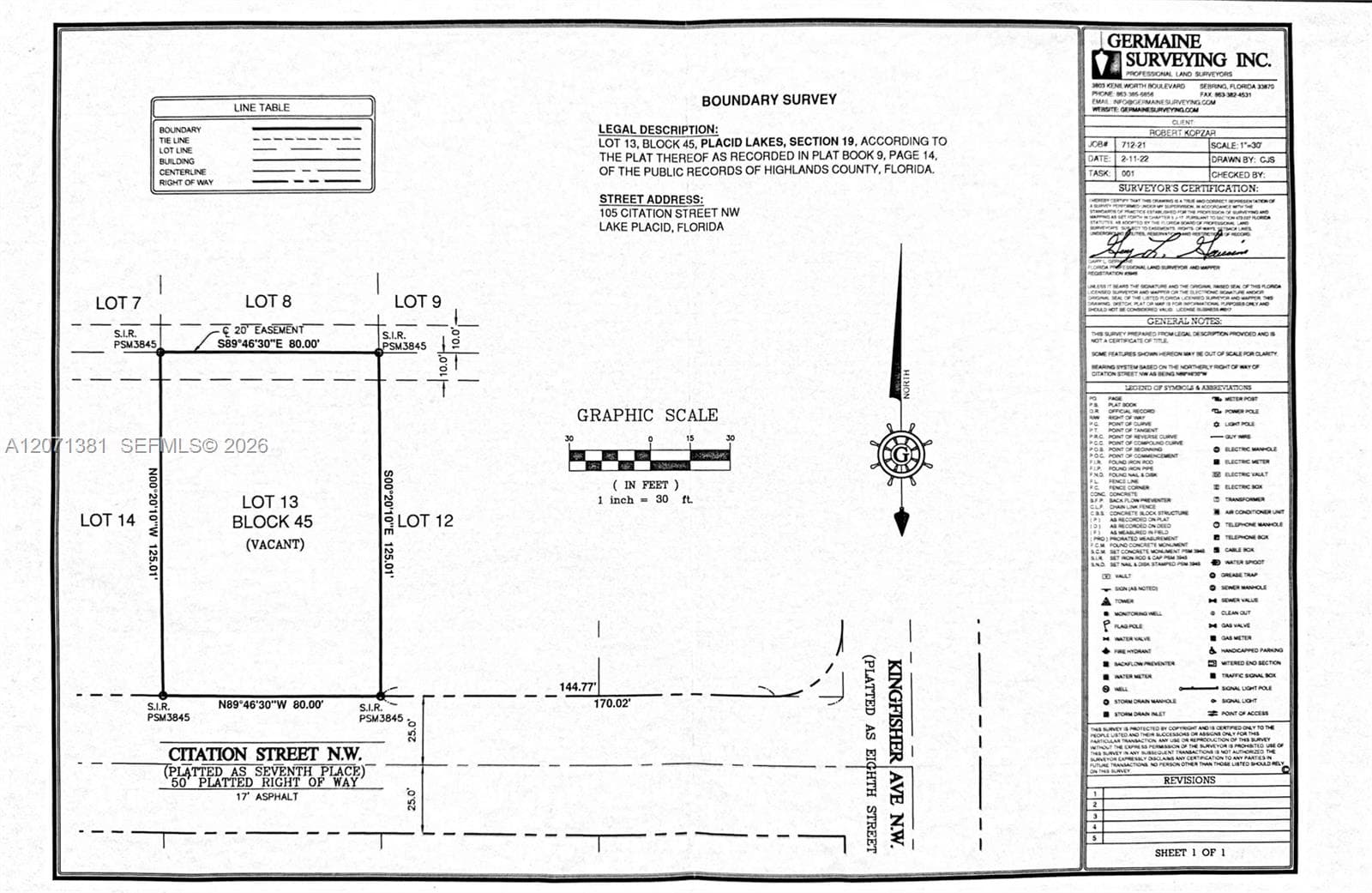 105 Citation St, Lake Placid FL 33852