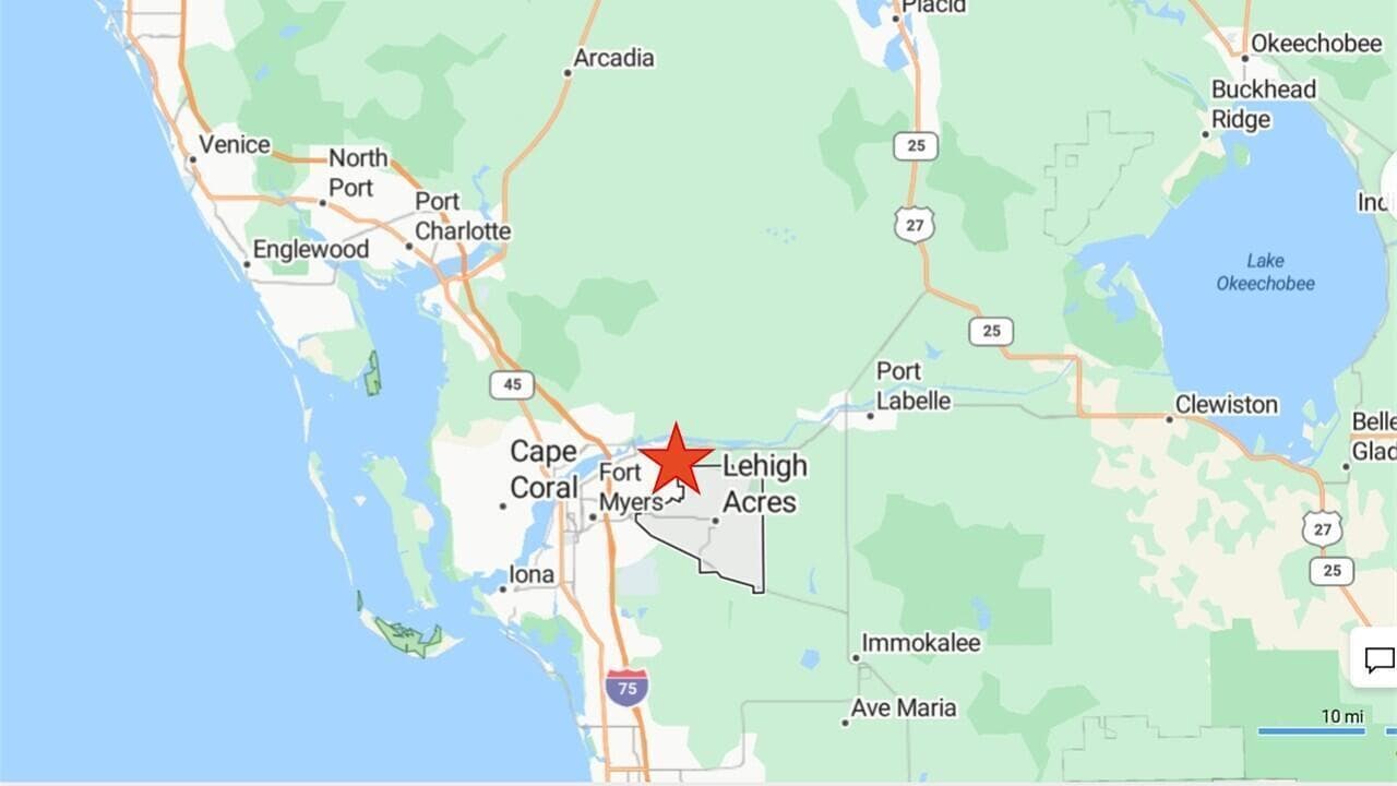 Map location