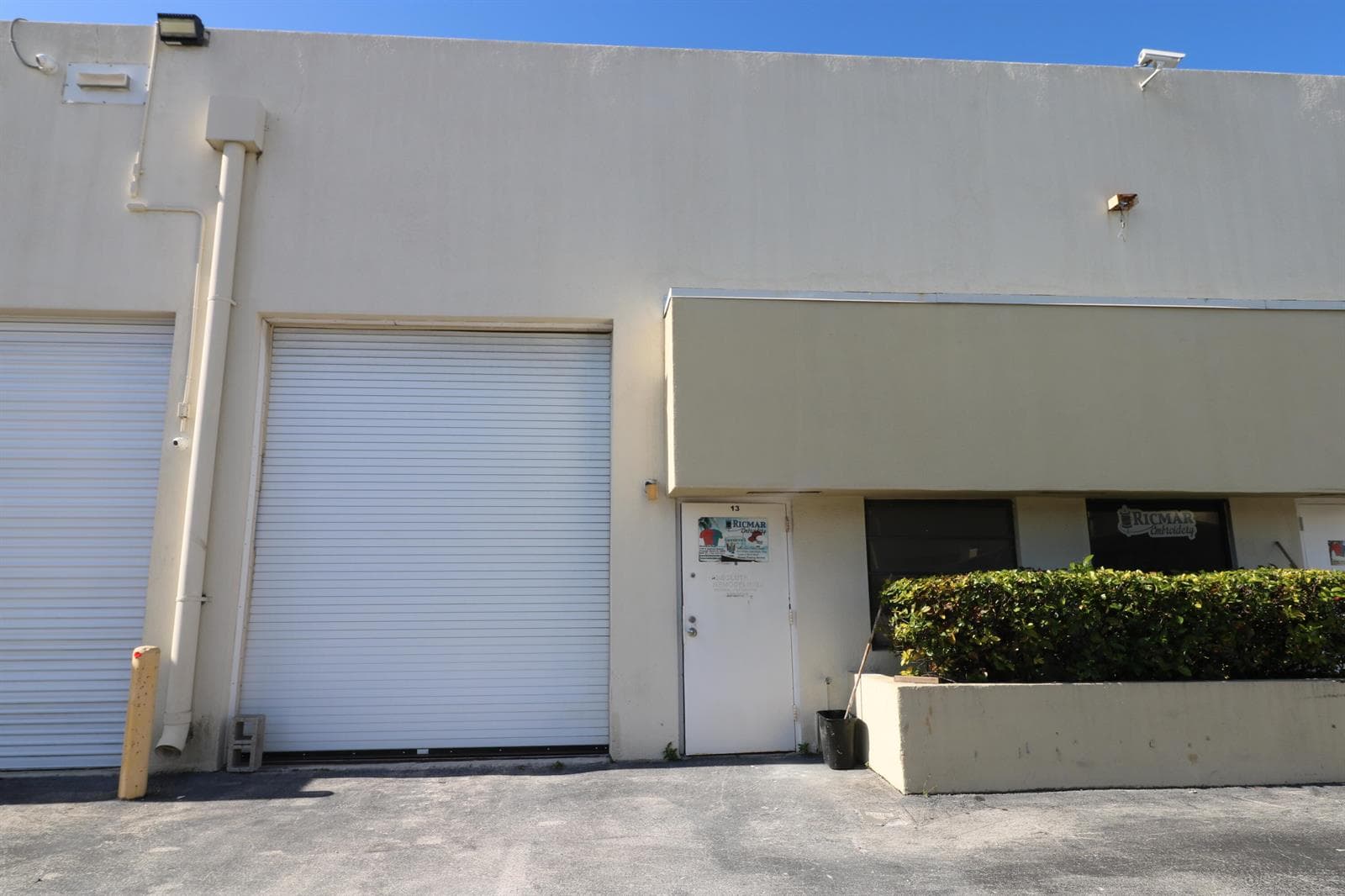 Front of Structure