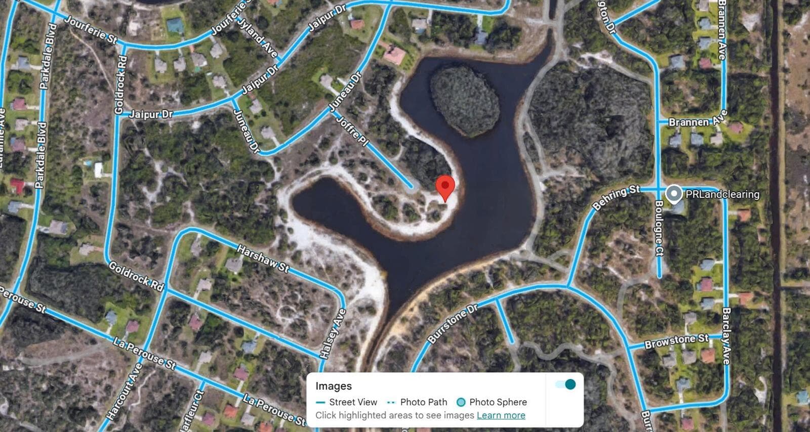 Google Map_731 Joffre Place, Lehigh Acre