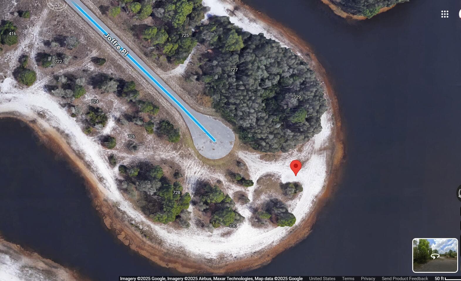 Google Map_731 Joffre Place, Lehigh Acre