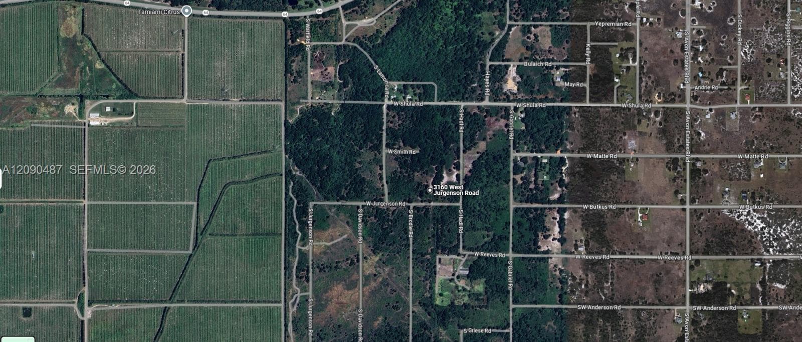 3160 W Jurgenson Road, Avon Park FL 33825