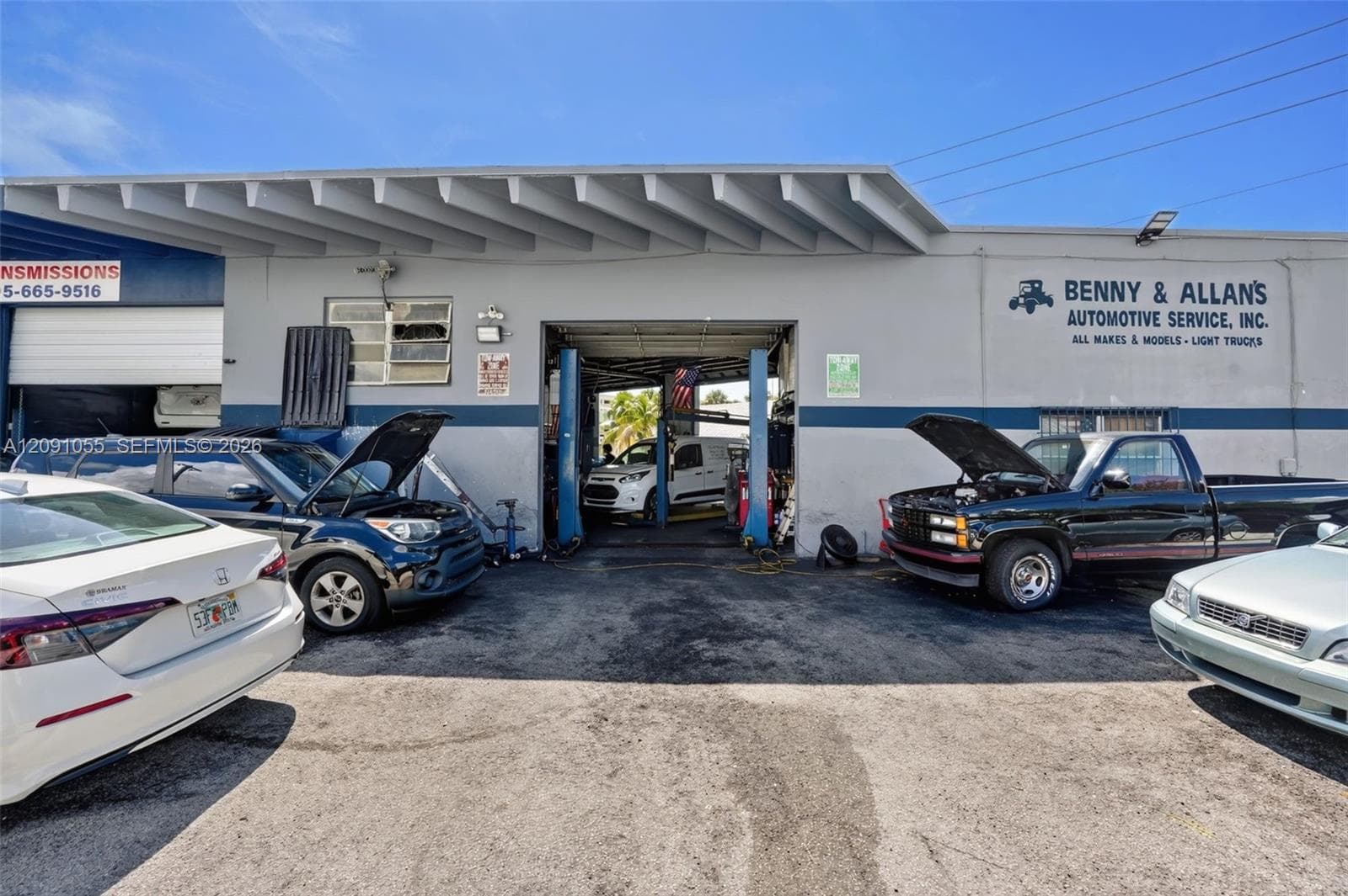 Profitable Automotive Shop with over 25+ years FOR SALE in Miami, South Miami FL 33143