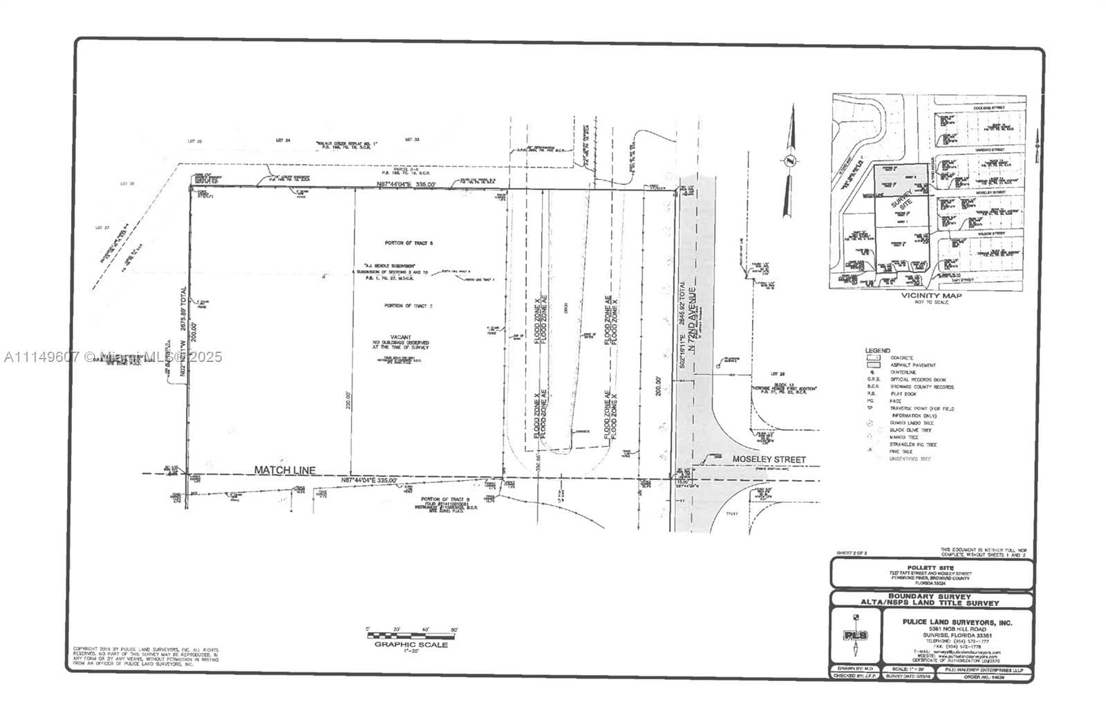 We have a CAD of the Survey