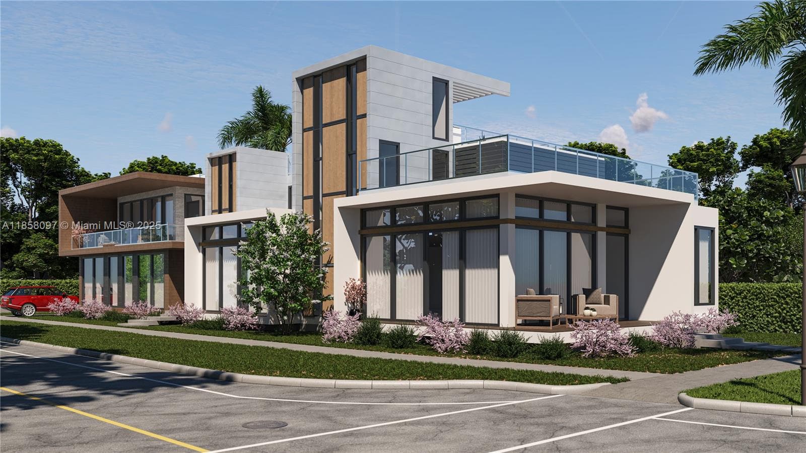Conceptual Rendering - Front of the House