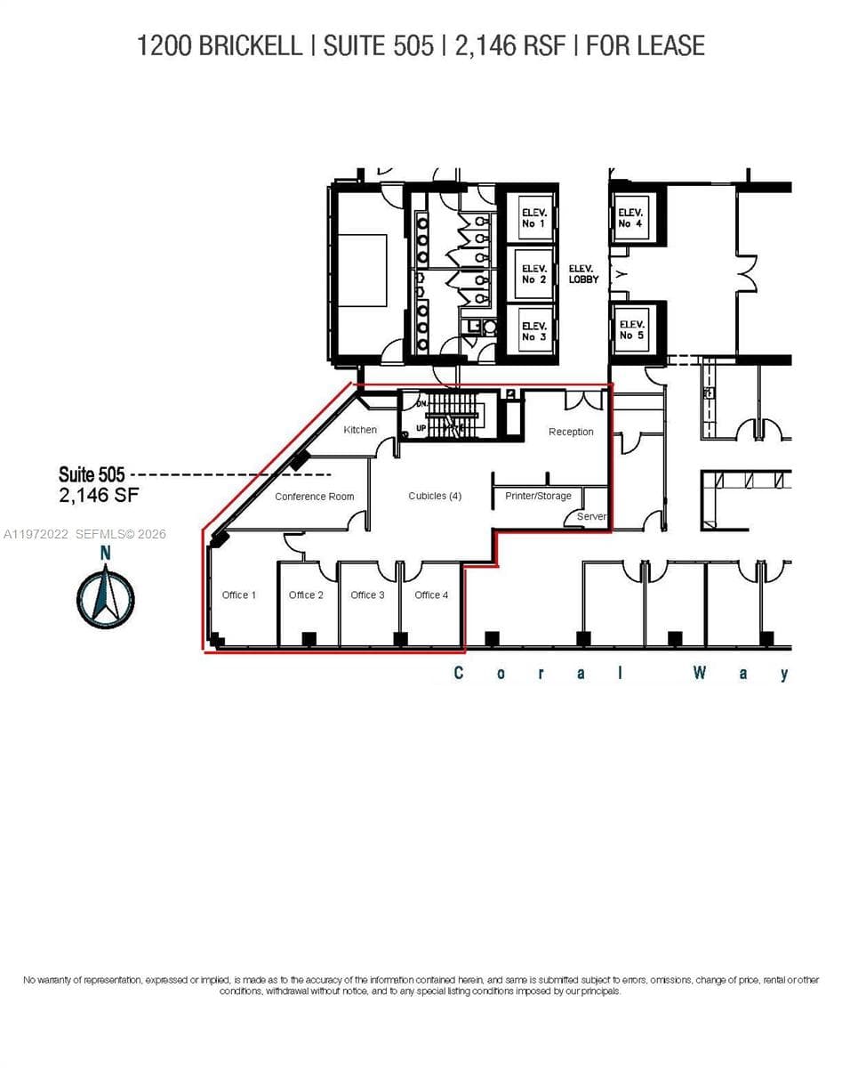 1200 Brickell Ave # B, Miami FL 33131