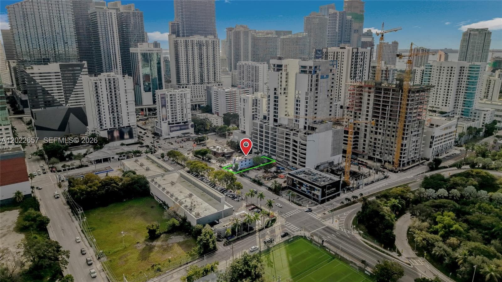 ZONED T6-24-O URBAN CORE, allowing for a variety of commercial uses and significant LONG-TERM REDEVELOPMENT POTENTIAL