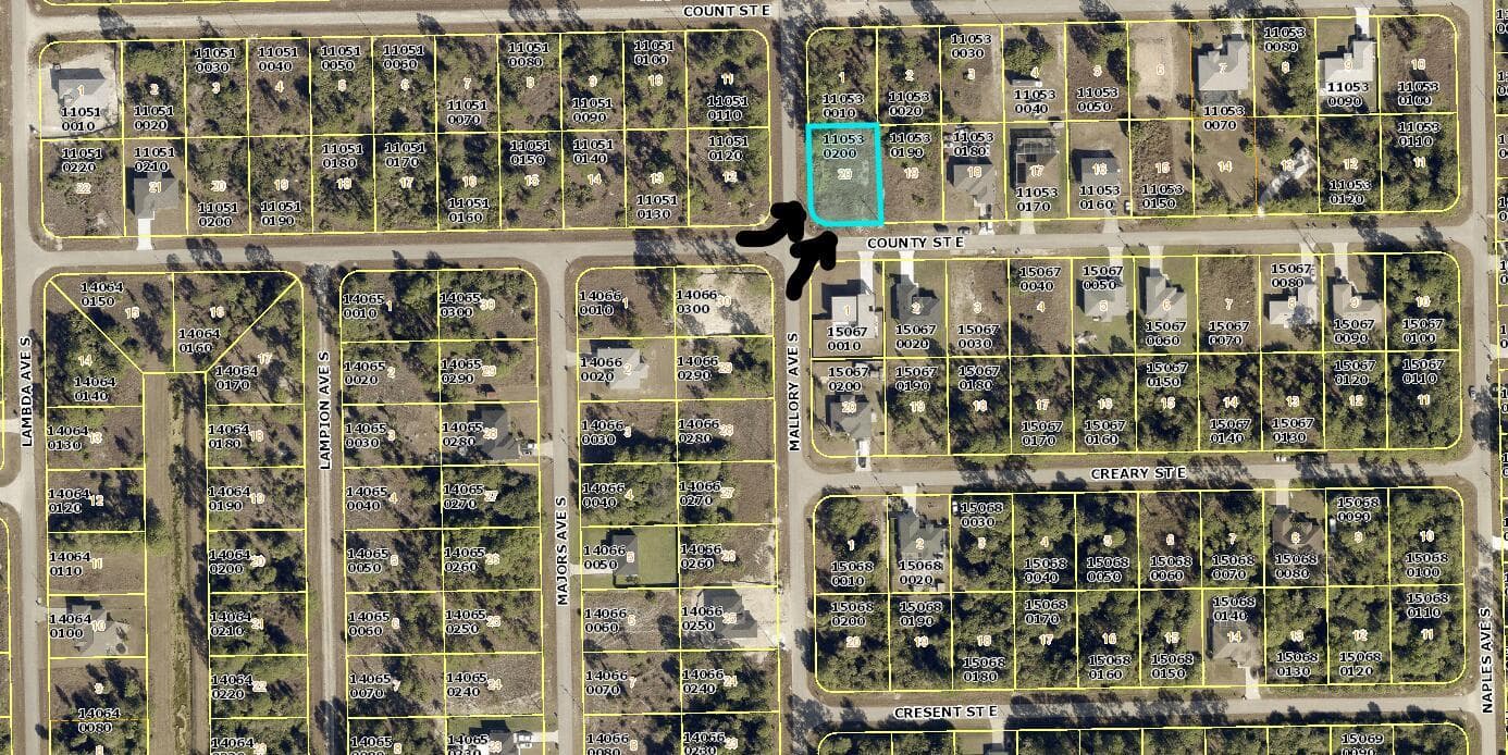 1235 COUNTY ST E - Location on Map