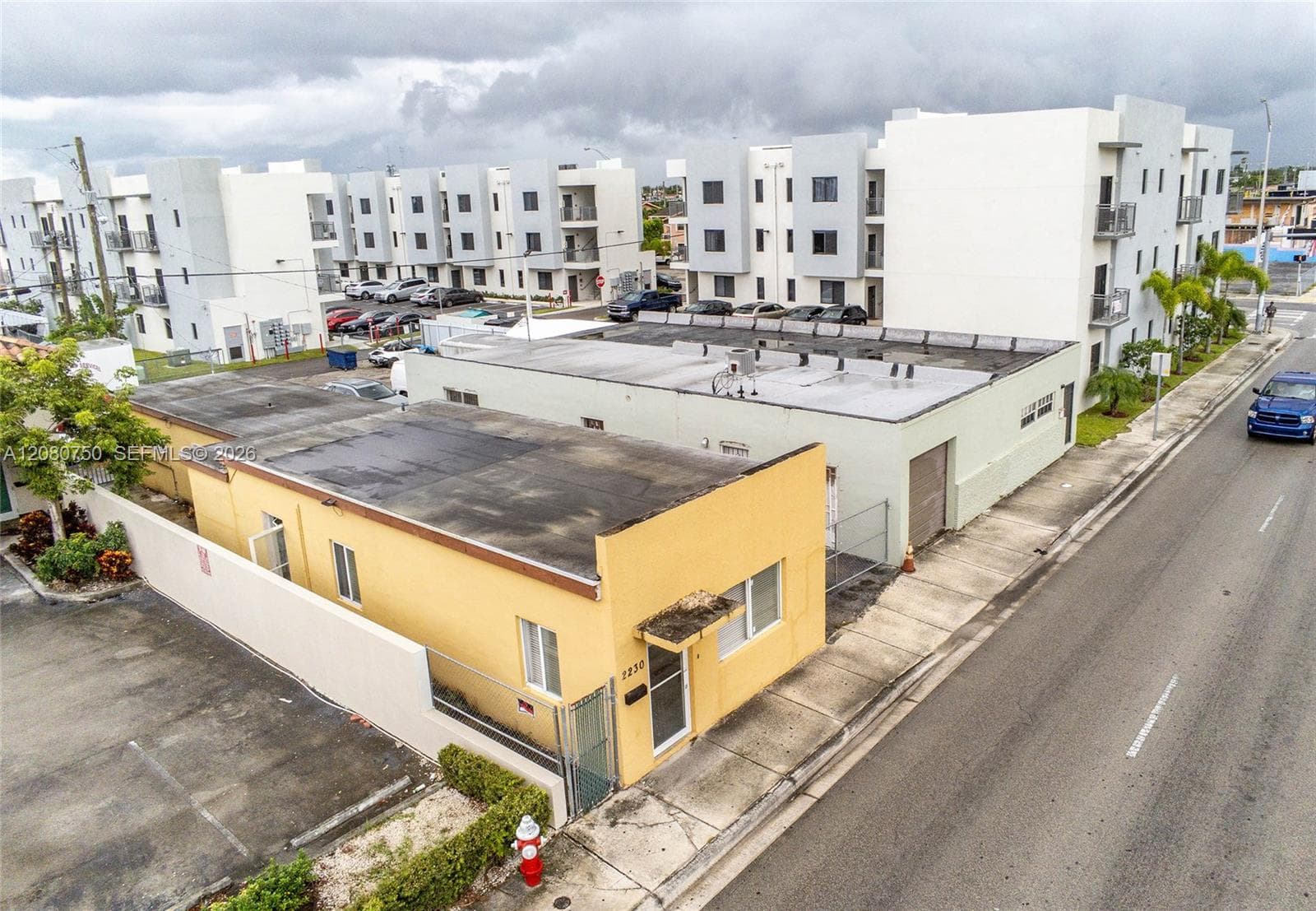 Welcoming street-level entrance with prominent signage potential, perfect for capturing steady local traffic or anchoring a future ground-floor retail concept.