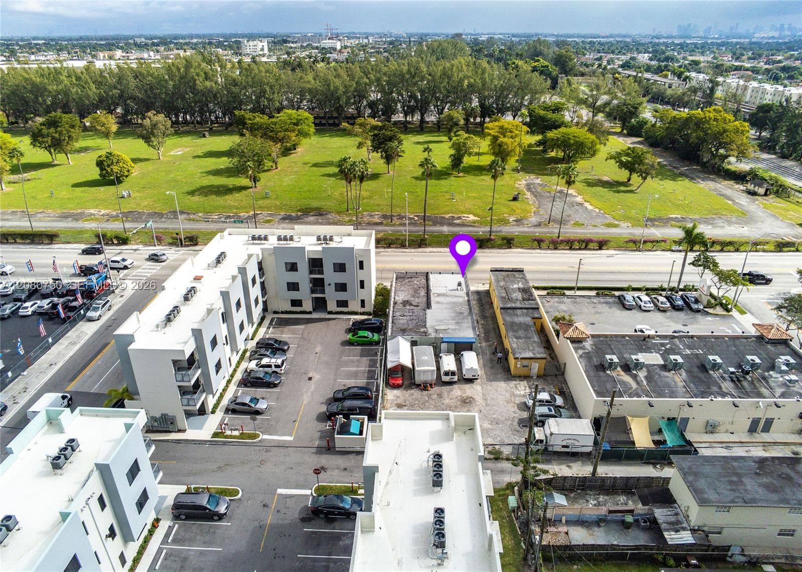Situated directly alongside historic Hialeah Park, offering unmatched open green views, premier cultural appeal, and exceptional lifestyle value for future mixed-use concepts.