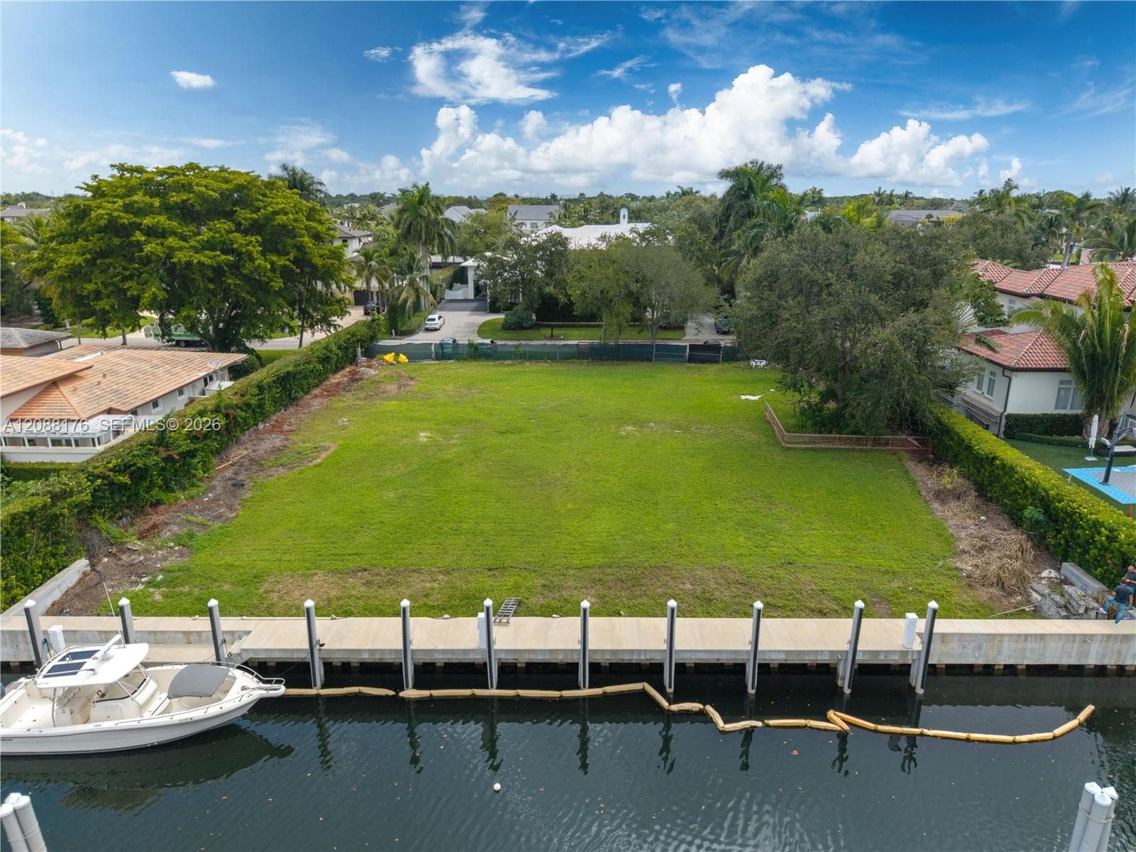 A 22,400-square-foot waterfront property, defined by deep water, a new seawall, direct ocean access and no bridges between home and Biscayne Bay.