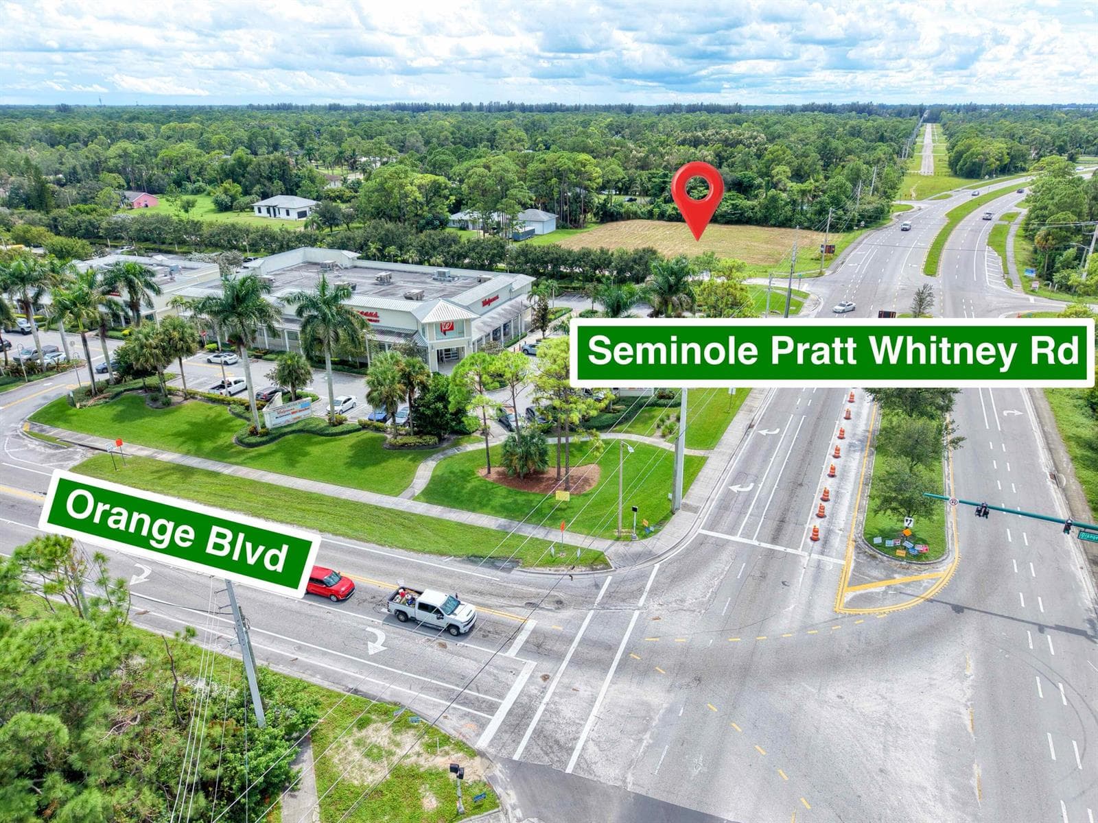 Vie from Corner Orange : Seminole